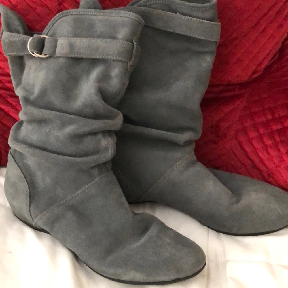 Suede Boots